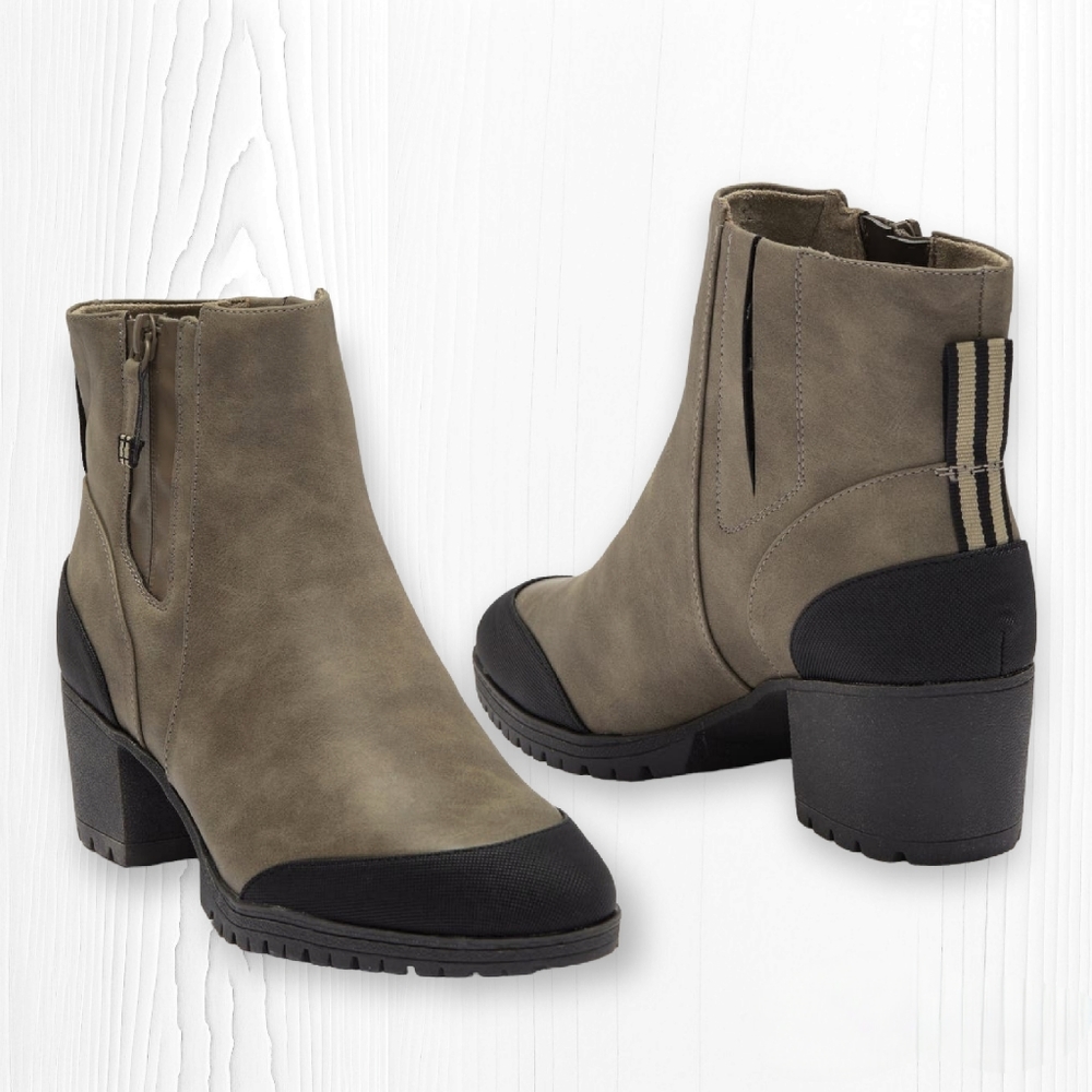 Dr Scholls Womens Waterproof Winter Boots Wedge Ankle Booties